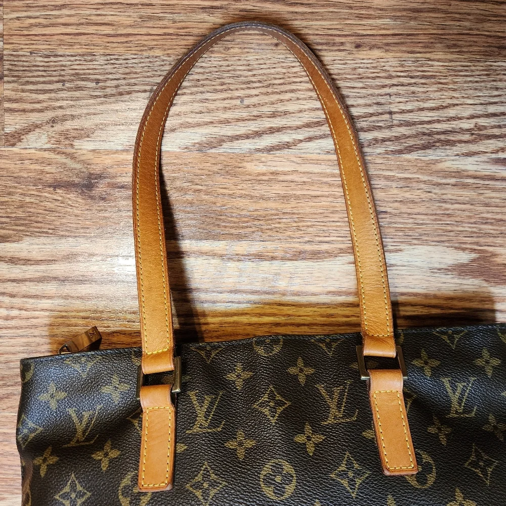Louis Vuitton LV Monogram Cabas Piano Brown Tote Bag
